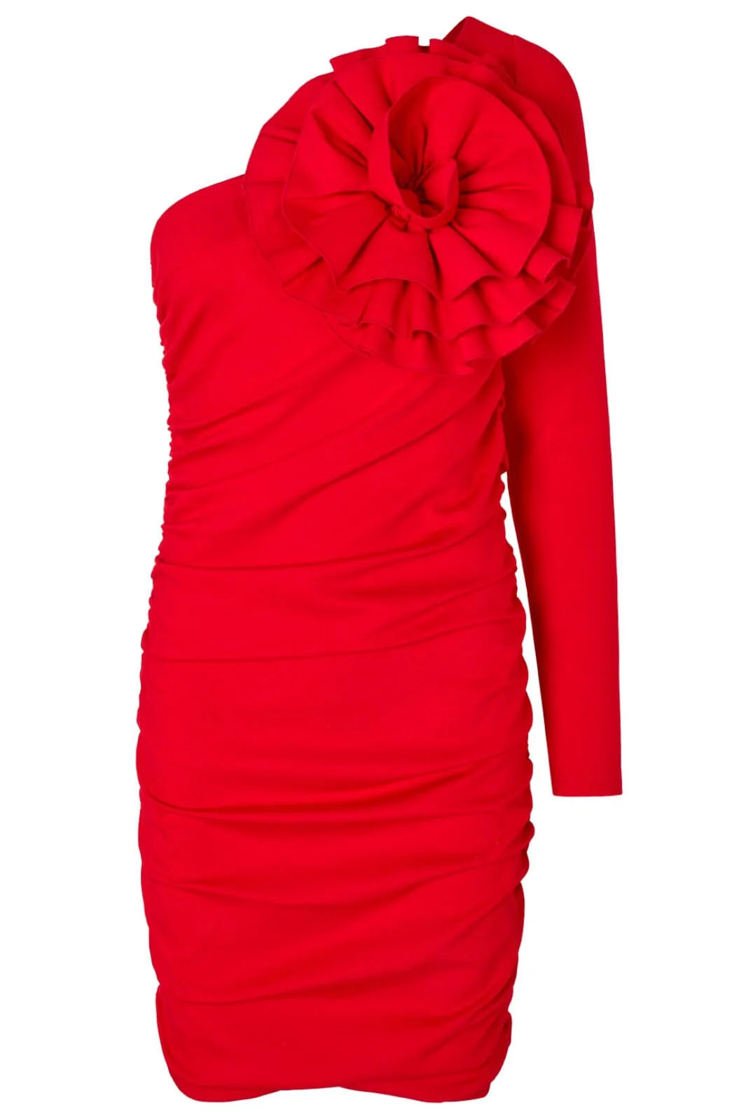 Cras - Samcras Dress - 4012 4012 Fiery Red - Image 2