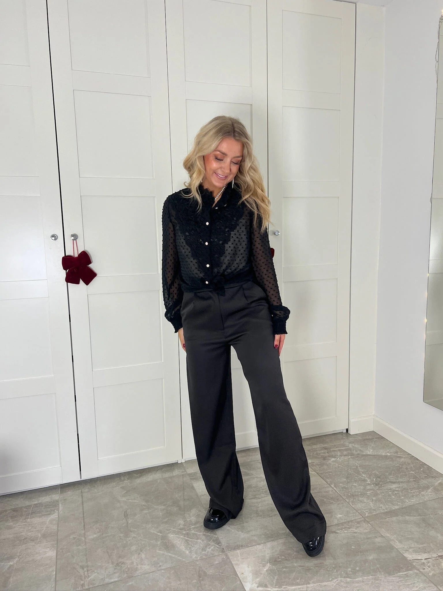 Dear Molly - Classic Pants 144829B - Brown - Image 3