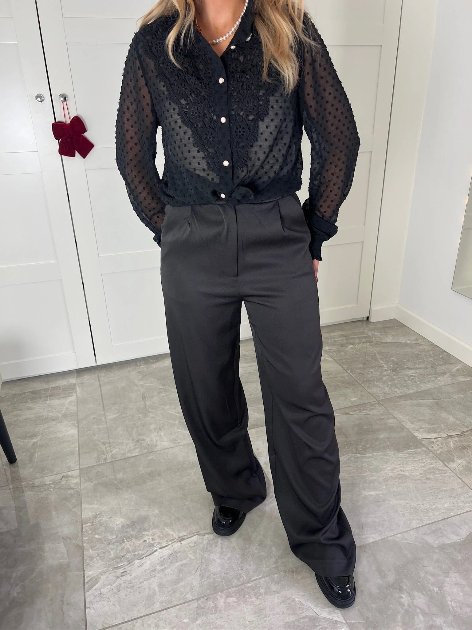 Dear Molly - Classic Pants 144829B - Brown - Image 4