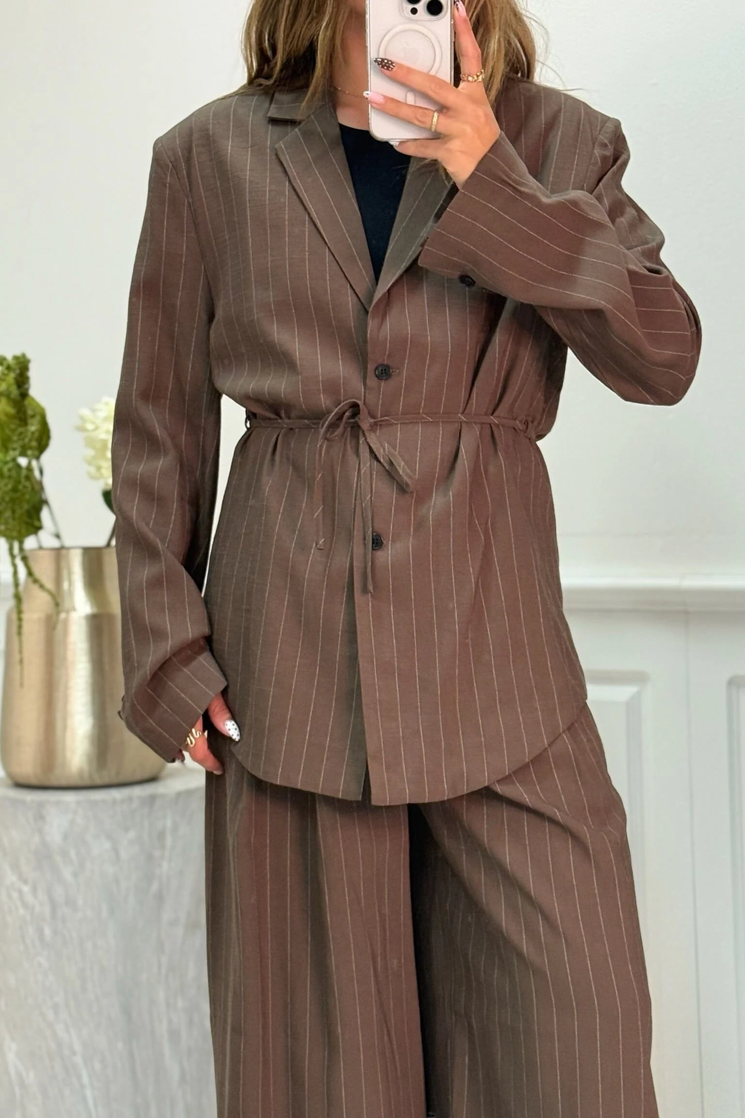 Dear Molly - norah blazer 165004b - brown