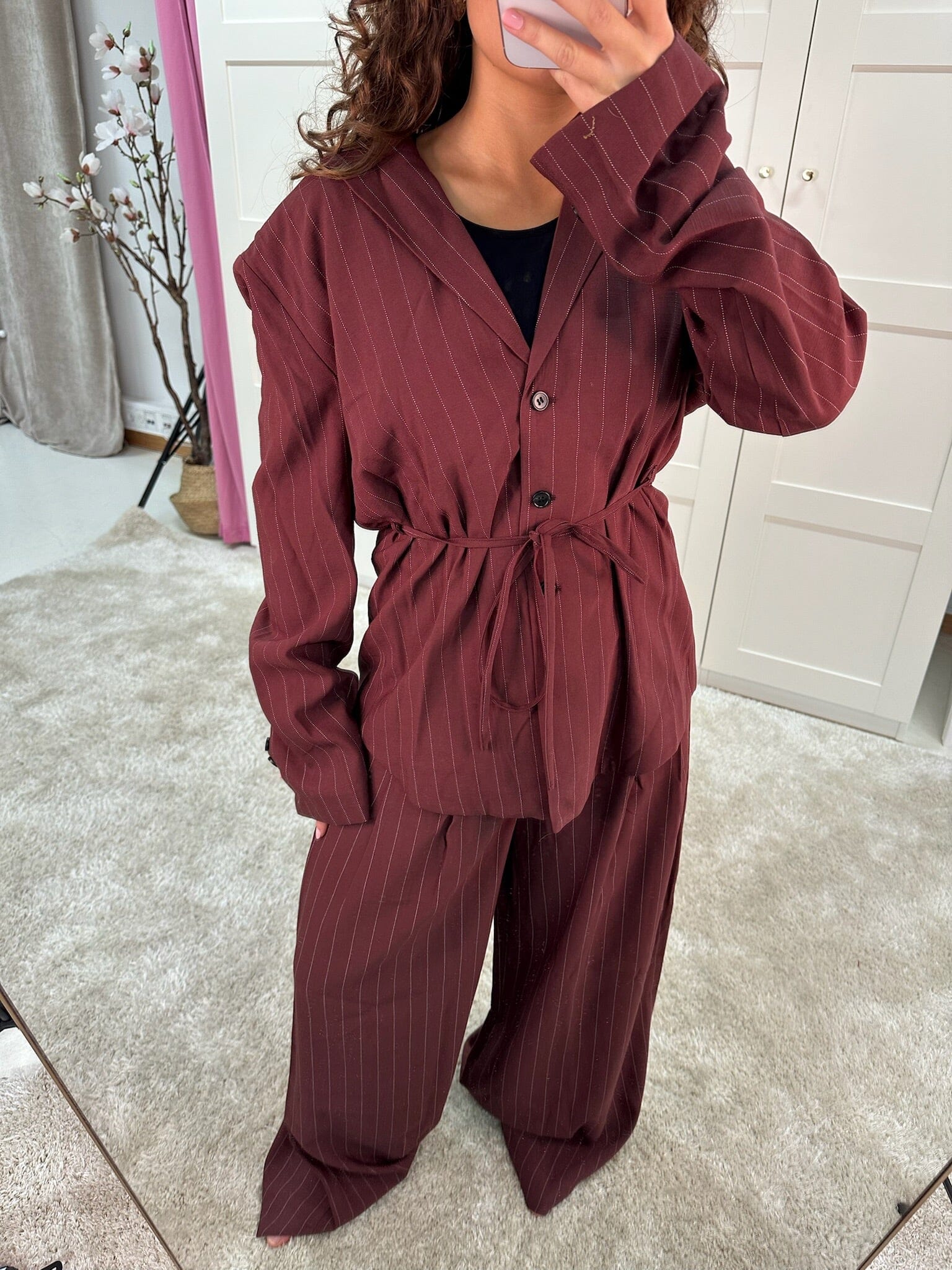 Dear Molly - norah blazer 165004b - wine - Image 4