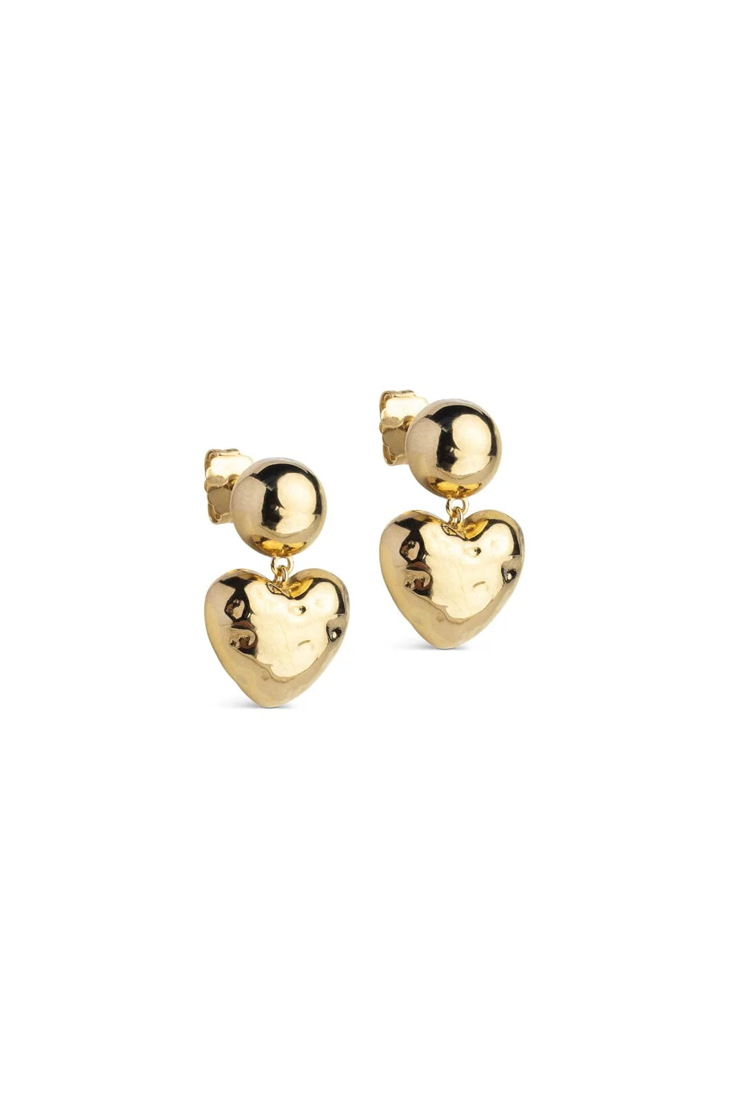 Enamel Copenhagen - Enearrings, Poma Heart E444G - 925S/Gp