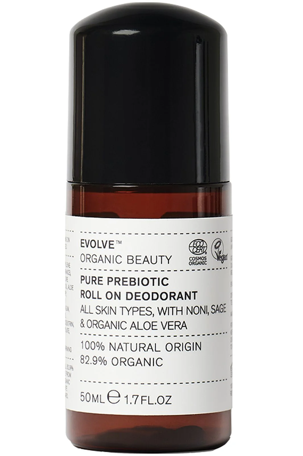 Evolve - EB289 Pure Prebiotic Roll On Deodorant - 50 ML