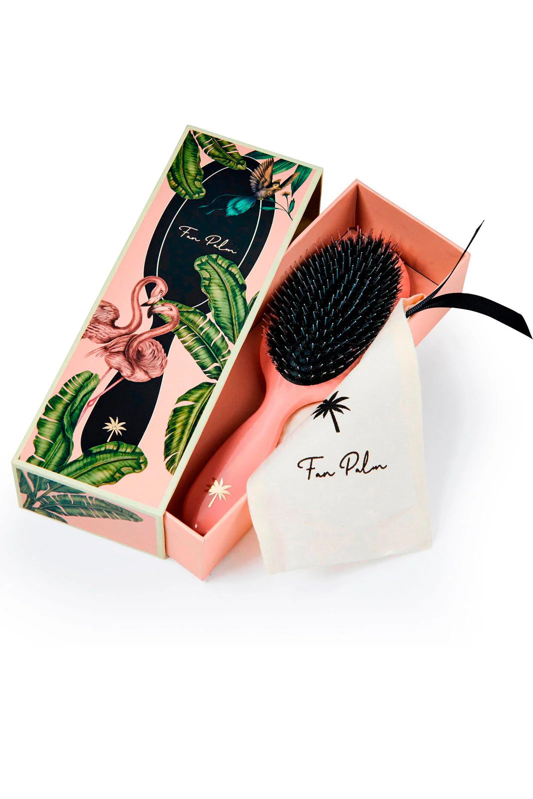 Fan Palm - Hair Brush Medium - Blush - Image 3