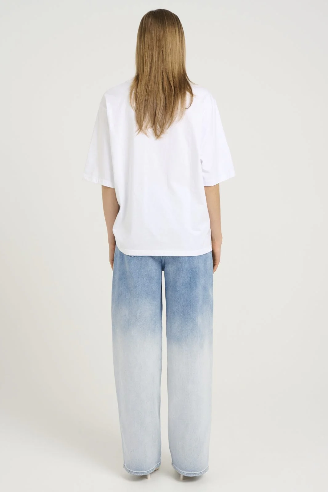 Gestuz - Bebbiegz Wide Jeans 10909779 - 106846 - Faded Blue - Image 5