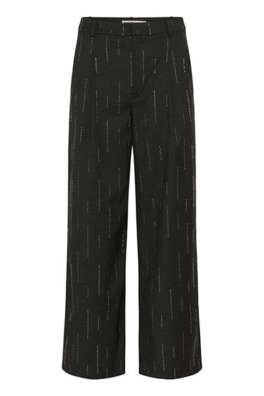 Gestuz - Gzadira Pants 10910708 - 100494 - Dark Grey Melange