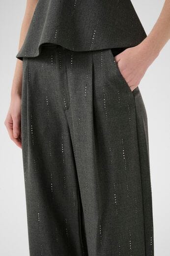 Gestuz - Gzadira Pants 10910708 - 100494 - Dark Grey Melange - Image 5