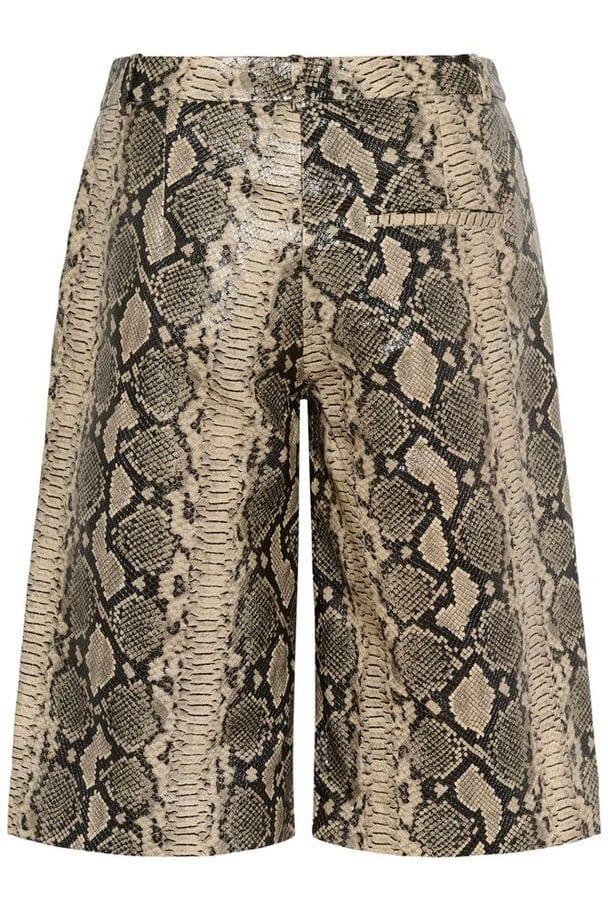 Gestuz - Gzallis Snake Shorts 10911123 - 109237 - Pale Khaki Snake - Image 8