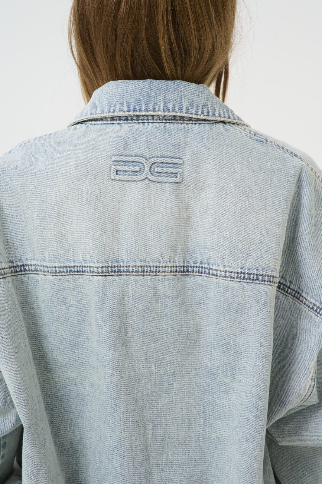Gestuz - Gzasher Ls Oz Bomber 10910193 - 107575 - Mid Acid Wash - Image 3