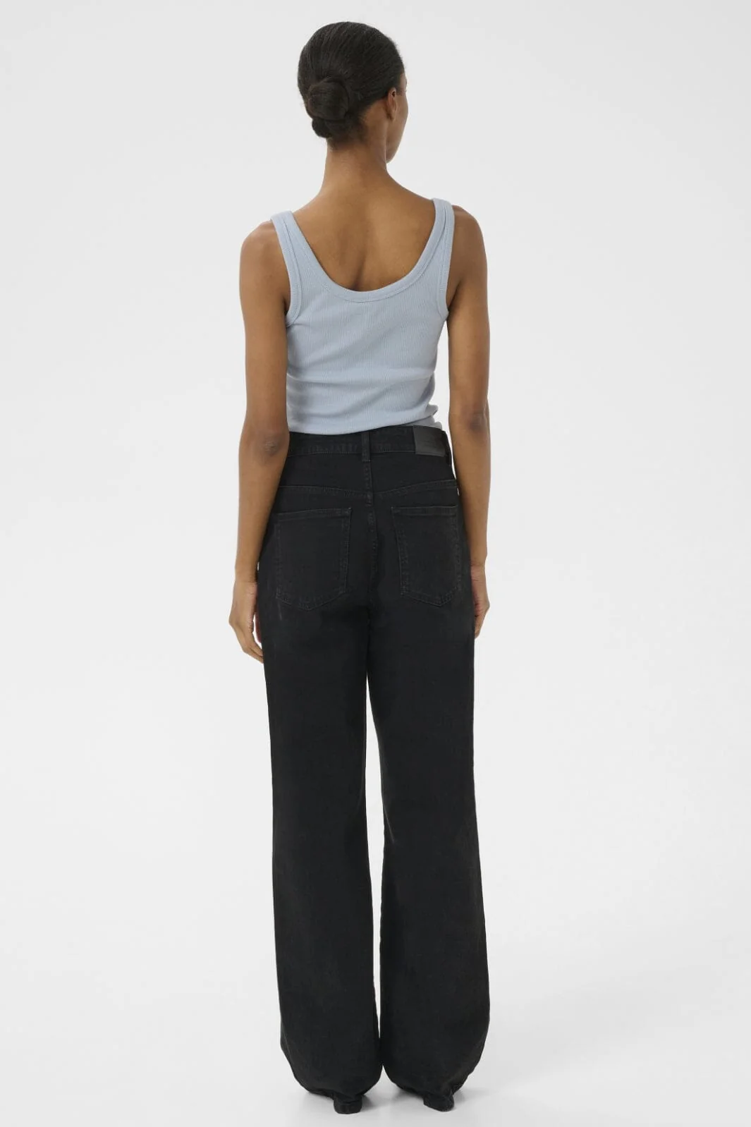 Gestuz - Gzdrew Logo Top 2.0 - 105098 Grey Blue - Image 3
