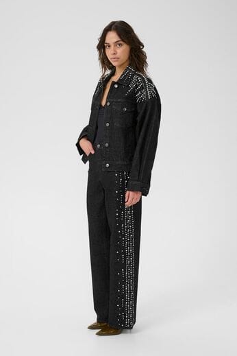Gestuz - Gzlee Wide Jeans 10910795 - 100017 - Black - Image 2