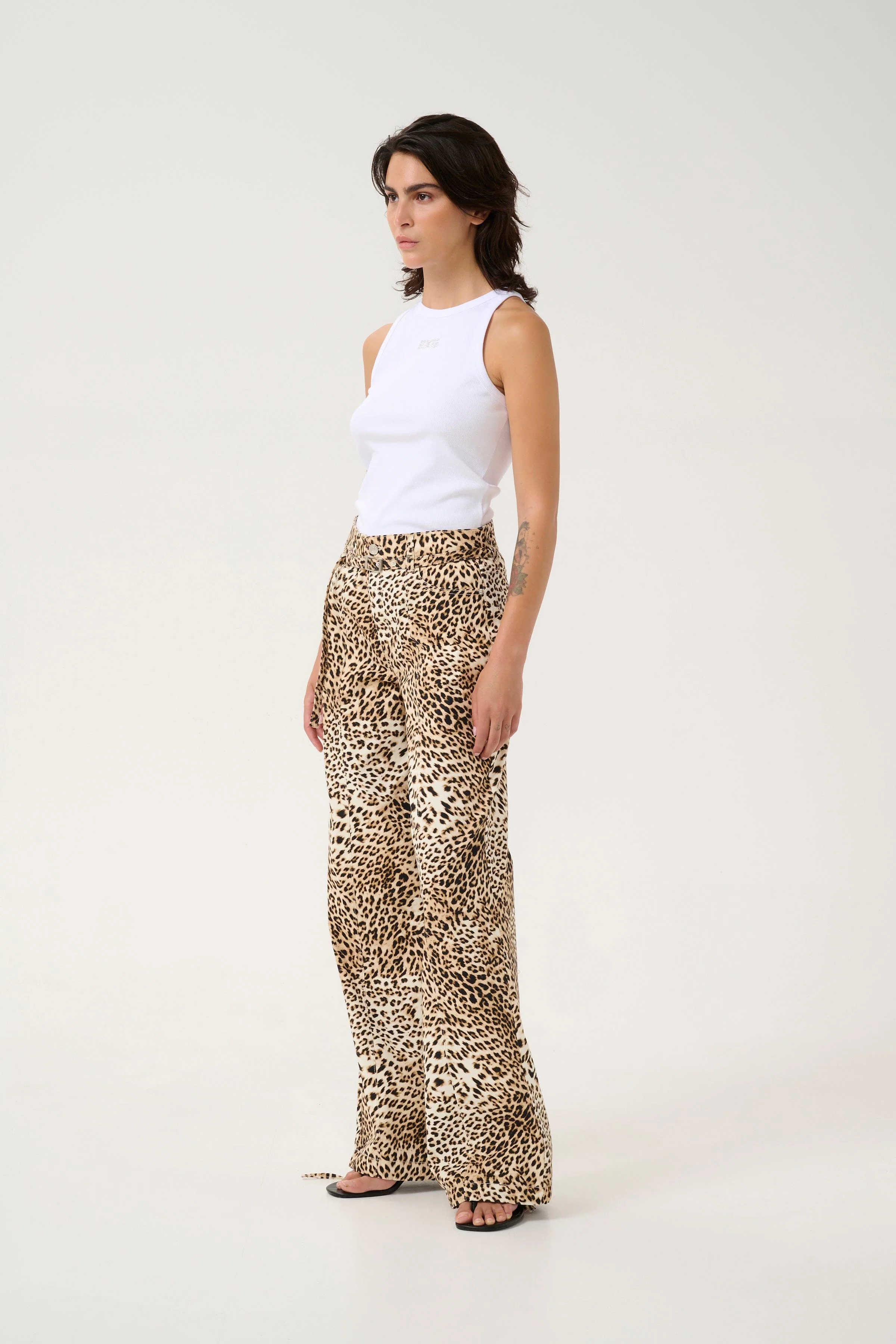 Gestuz - Gzleonia Pants - 107265 Leopard Print - Image 4