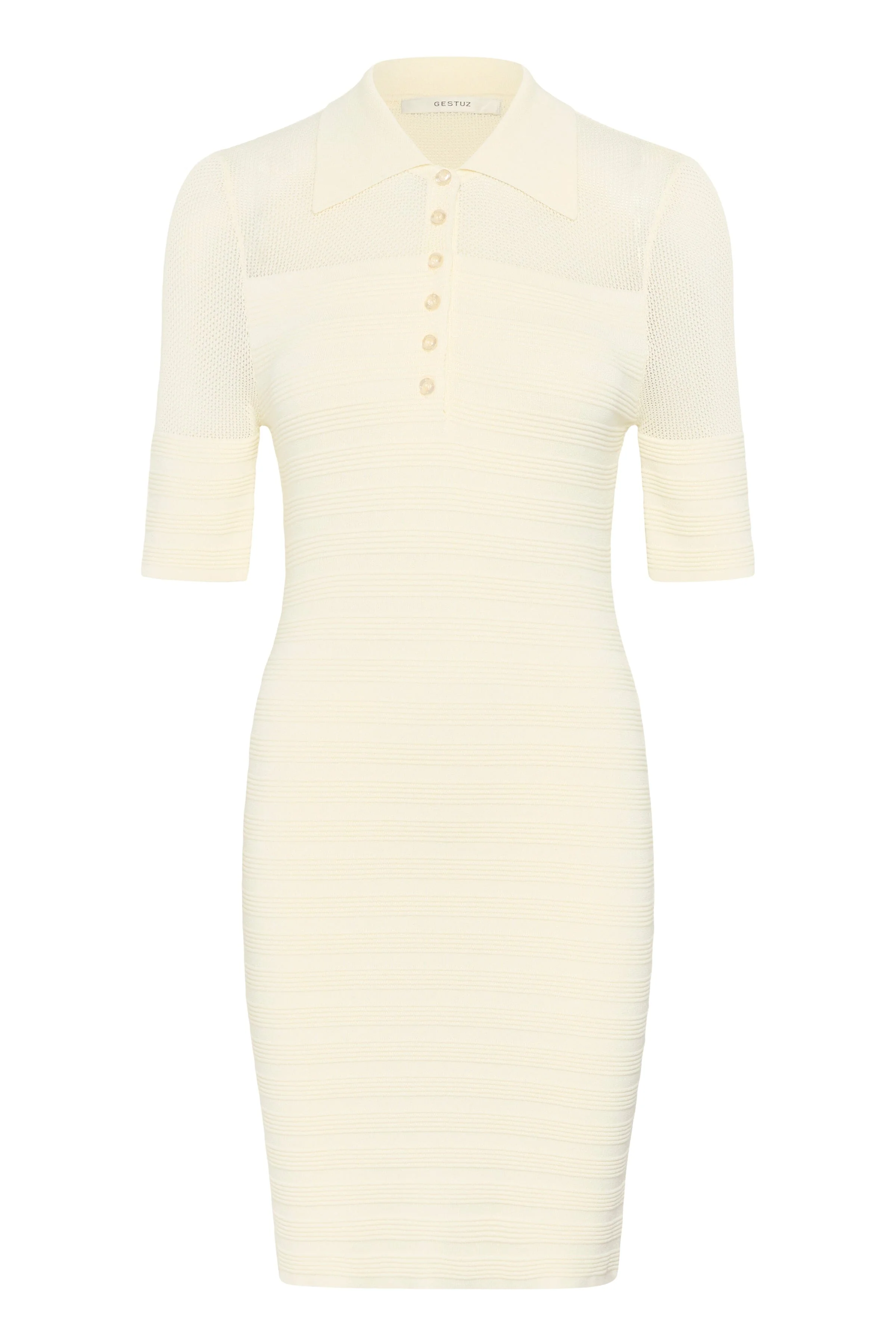Gestuz - Gzmagny Dress 10910347 - 110103 - Egret