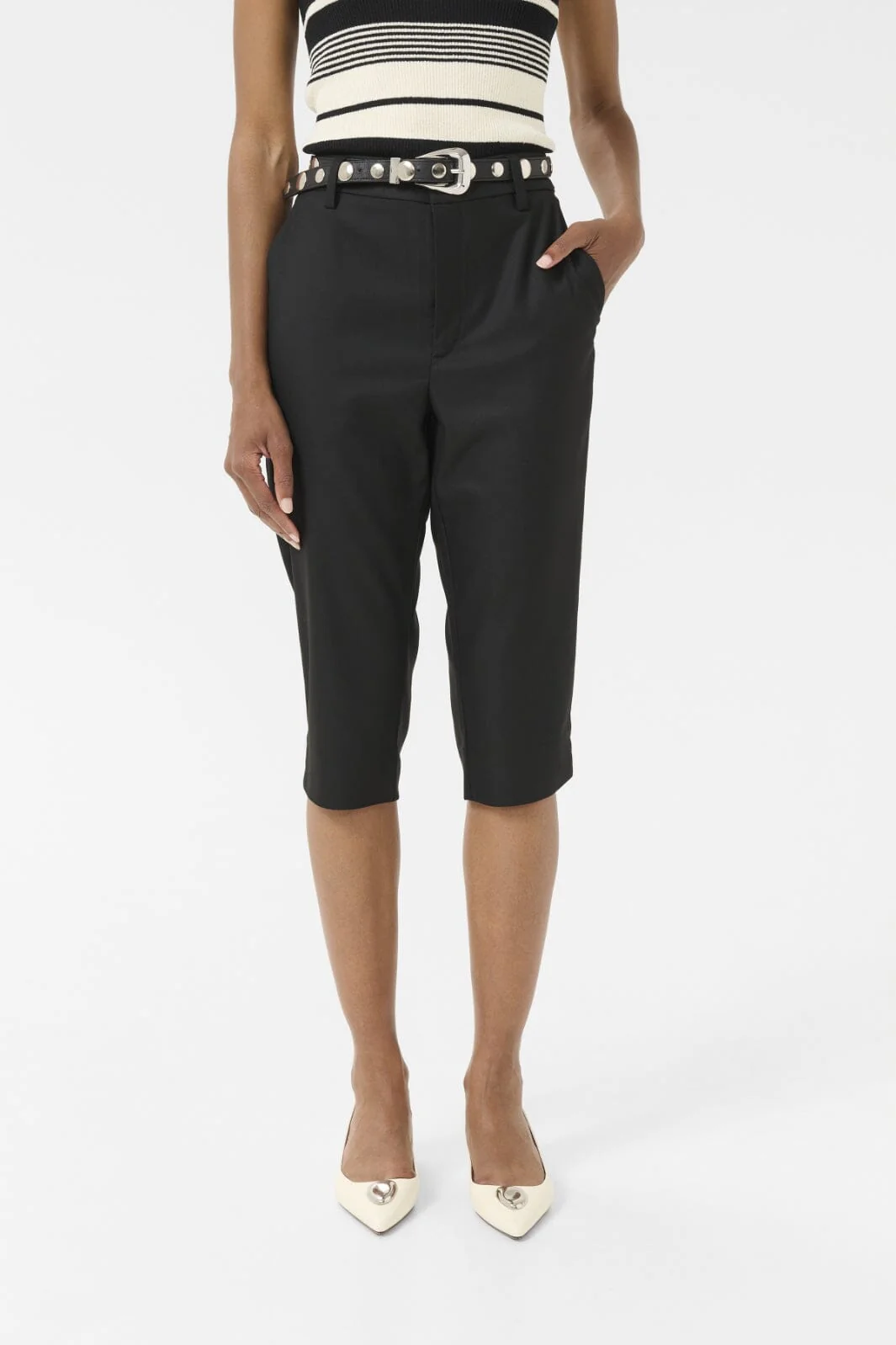 Gestuz - Gzpauline Capri 10910548 - 100017 - Black