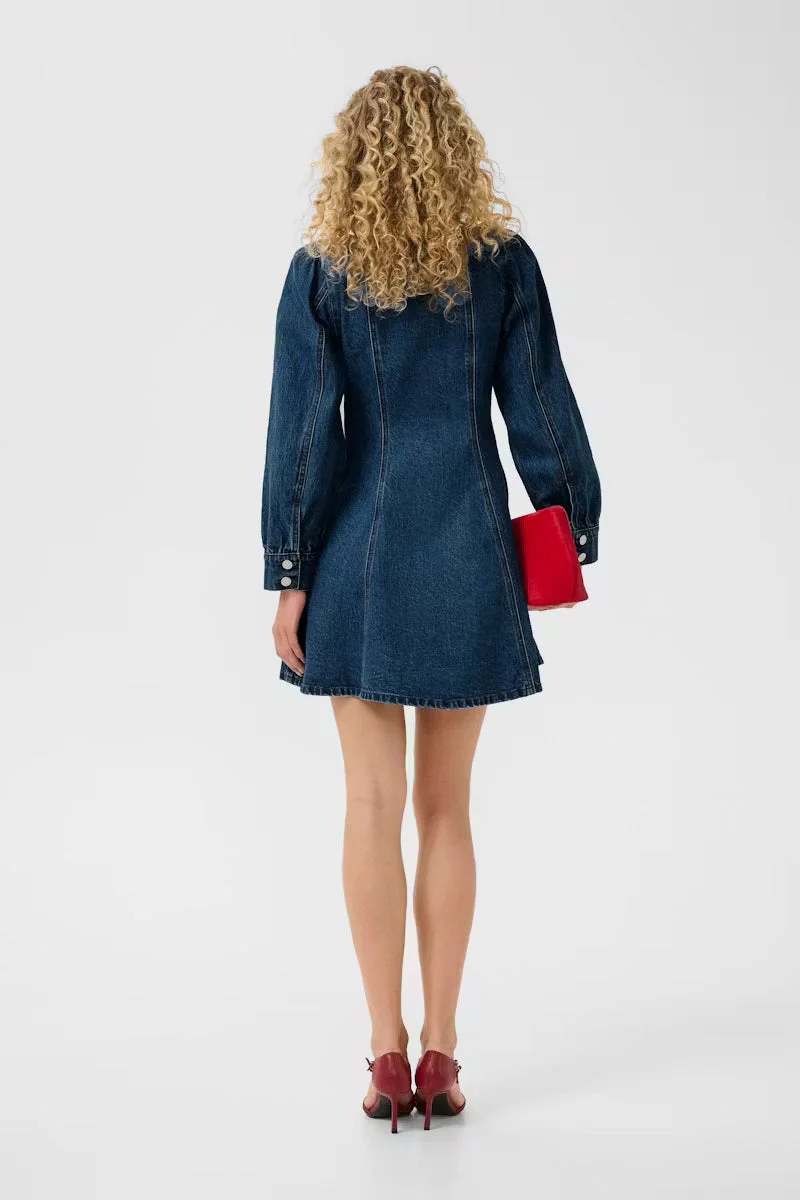Gestuz - Gzsamia Dress 10911019 - 109201 - Indigoblue - Image 4
