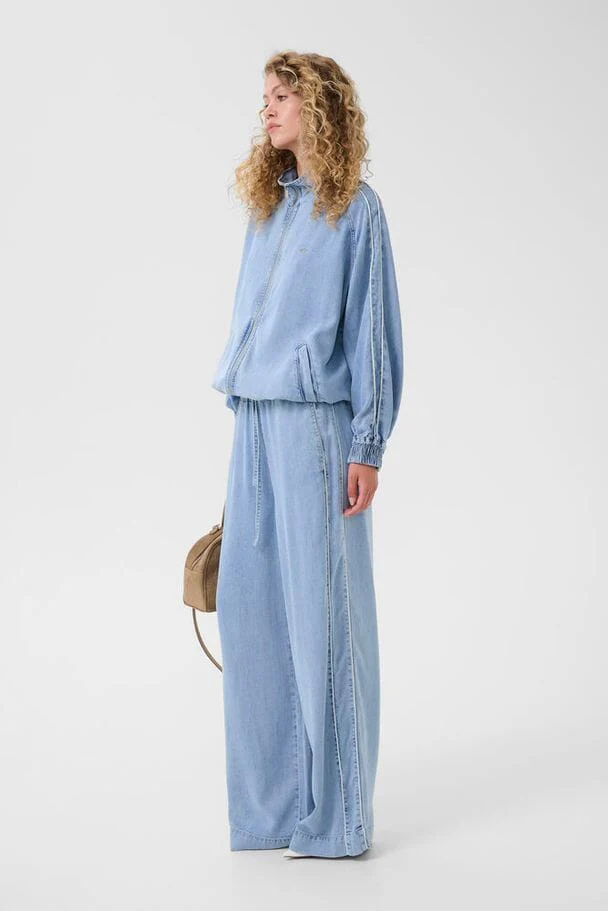 Gestuz - Gzsea Pants 10911025 - 109183 - Mid Denim Blue - Image 6