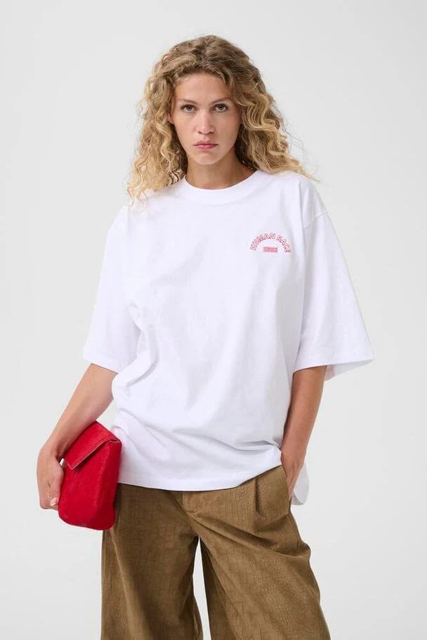Gestuz - Gzsumi Tee 10911190 - 110601 - Bright White - Image 2
