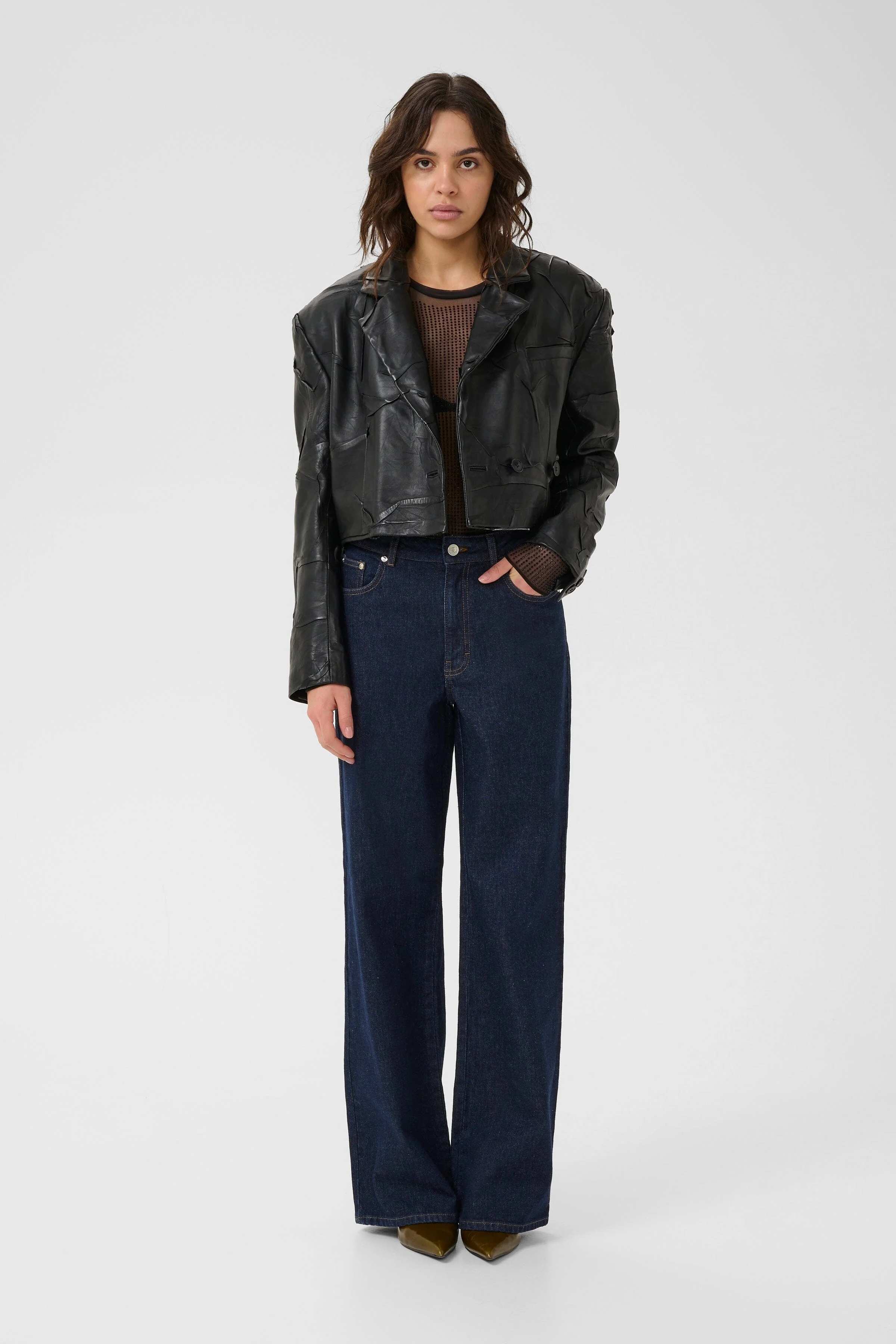 Gestuz - Gzsummer Wide Jeans 10910391 - 107896 - Unwashed Denim - Image 3