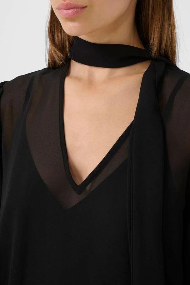 Gestuz - Gzzurina Blouse 10911029 - 100017 - Black - Image 3