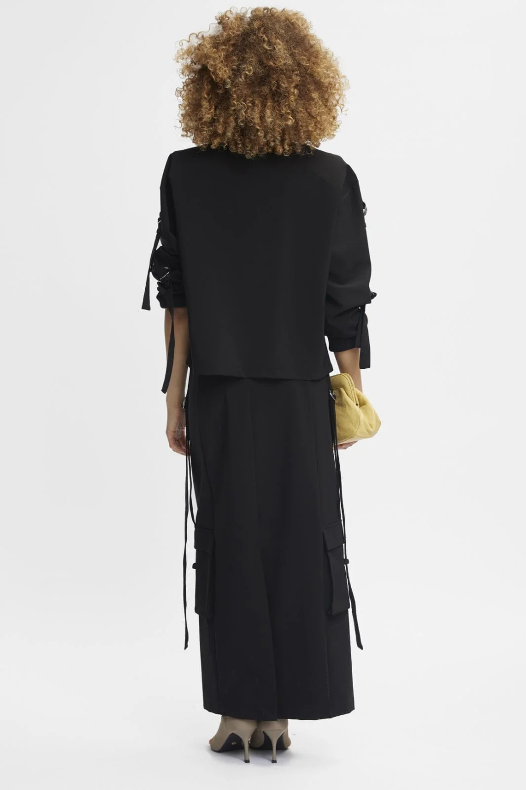 Gestuz - UtilaGZ HW skirt - Black - Image 3