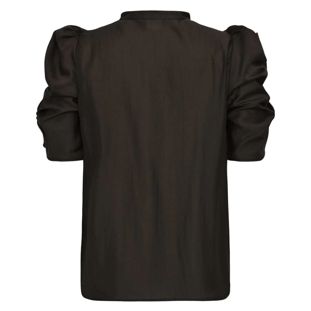 Gossia - Annsofigo Lull Blouse G2573 - Coffee - Image 2