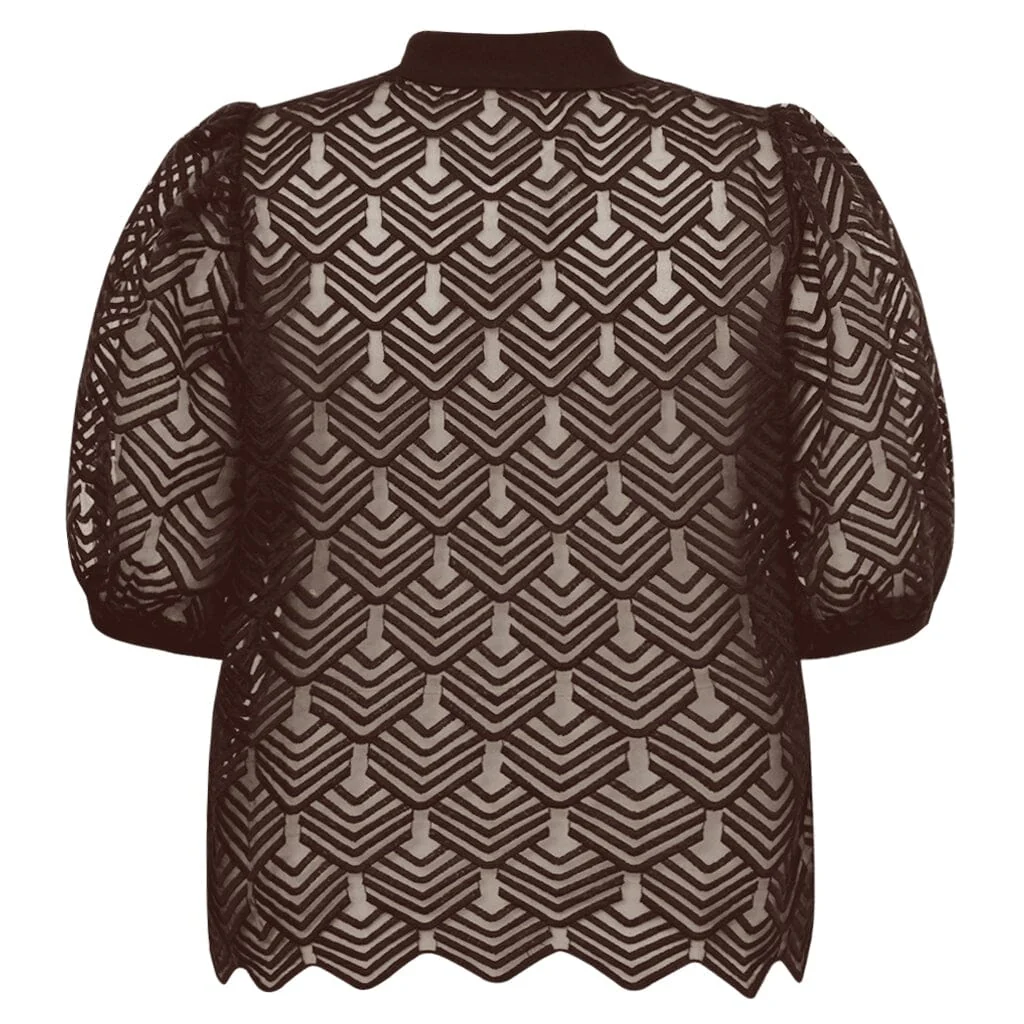 Gossia - Avago Polo Tee G2453 - Chocolate - Image 2