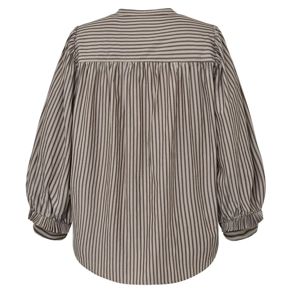 Gossia - Meego Liv Blouse G2731 - Brown Stripes - Image 2