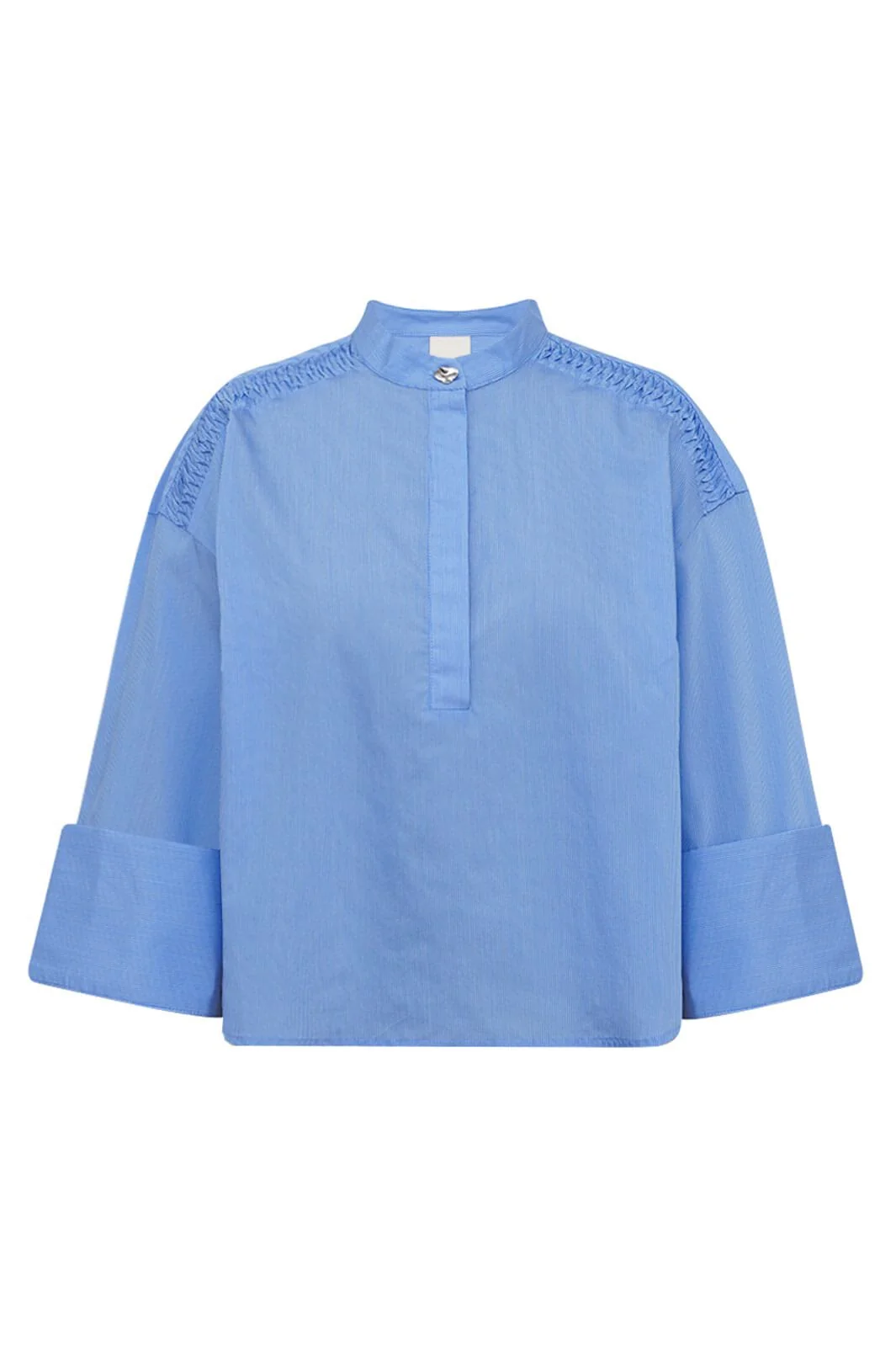 Gossia - Roselillego Blouse G2742 - Blue Striped - Image 2