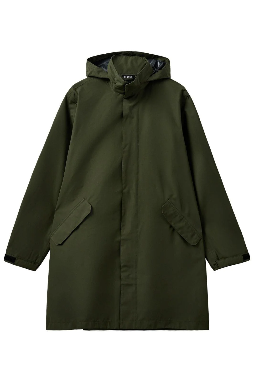 H2O - Rømø Lw Rain Long Jacket - 3020 Army