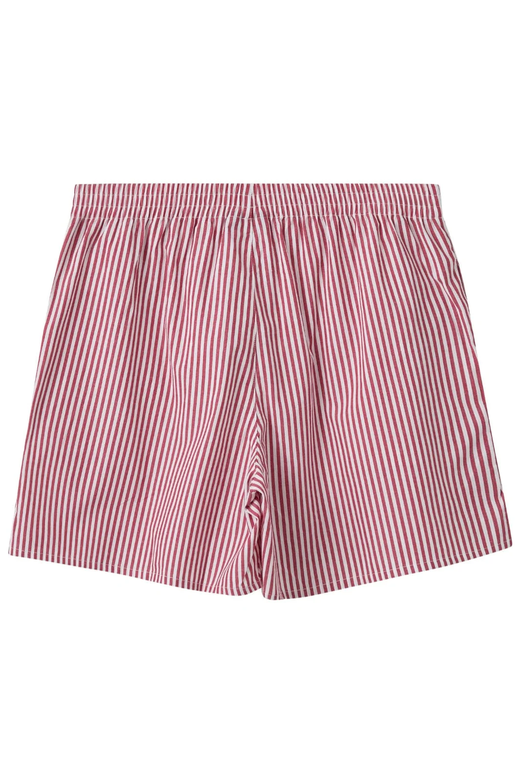 H2O - Rønne Essential Pajamas Shorts 100165-1 - 7290 - Red/White - Image 3