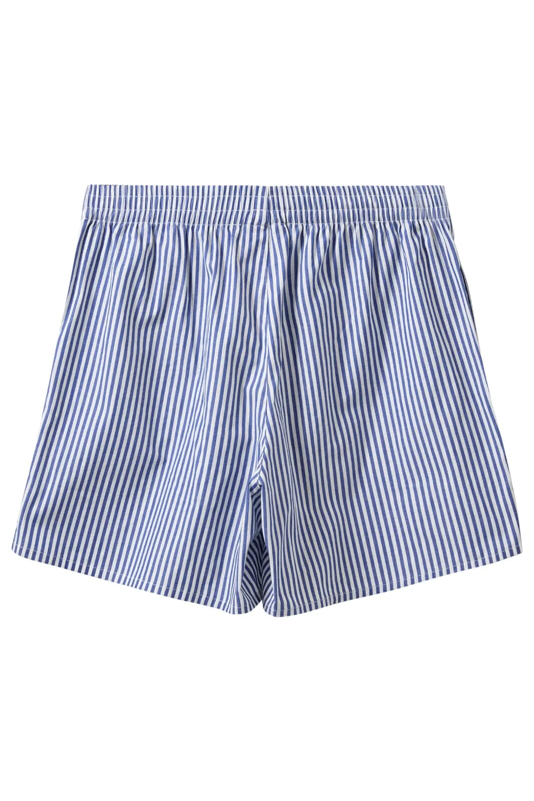 H2O - Rønne Essential Pajamas Shorts 100165-1 - 7760 - Blue/White Stripe - Image 2