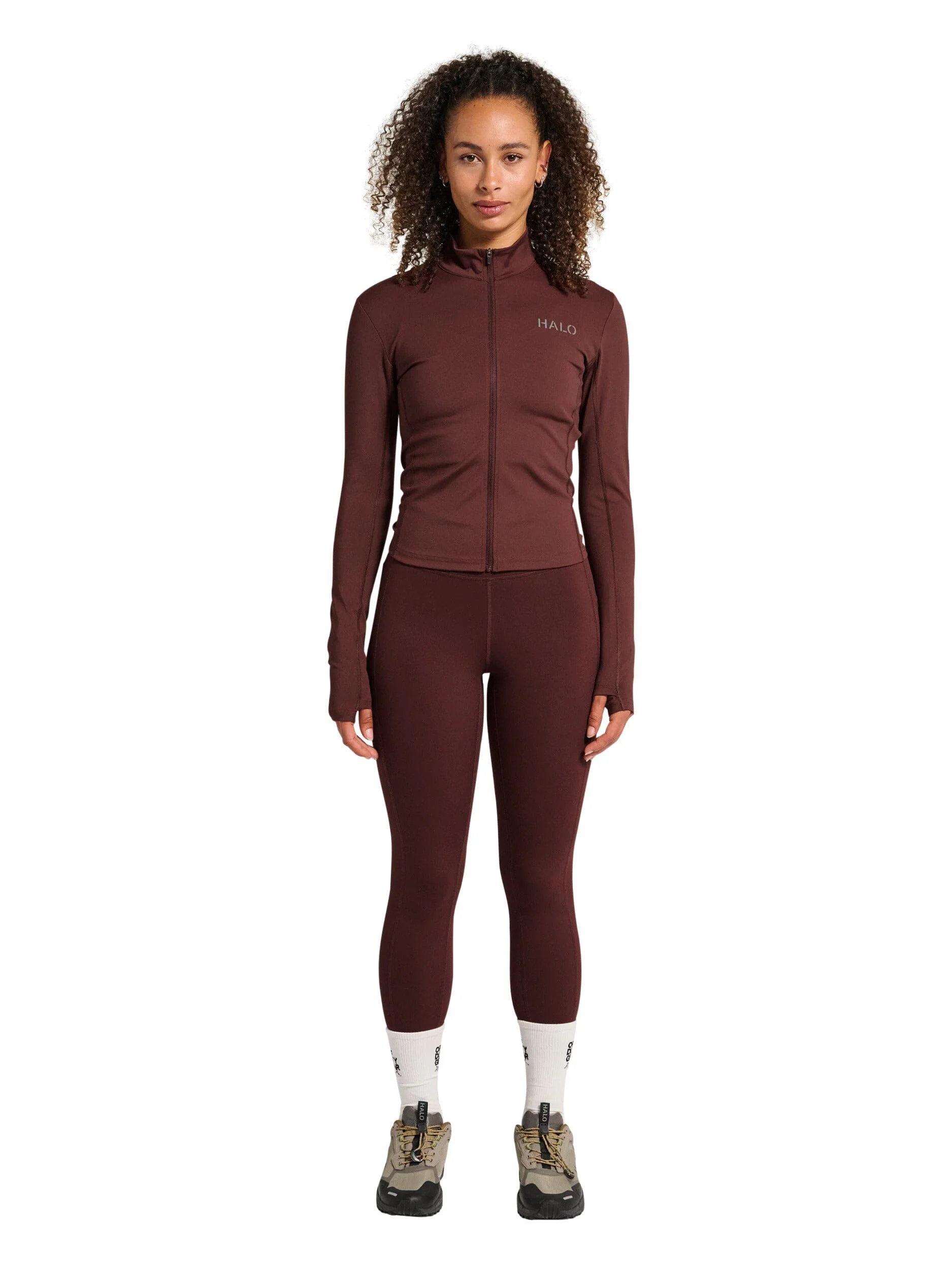 Halo - Women Full Zip 2.0 233016 - 8415 - Bitter Chocolate - Image 5