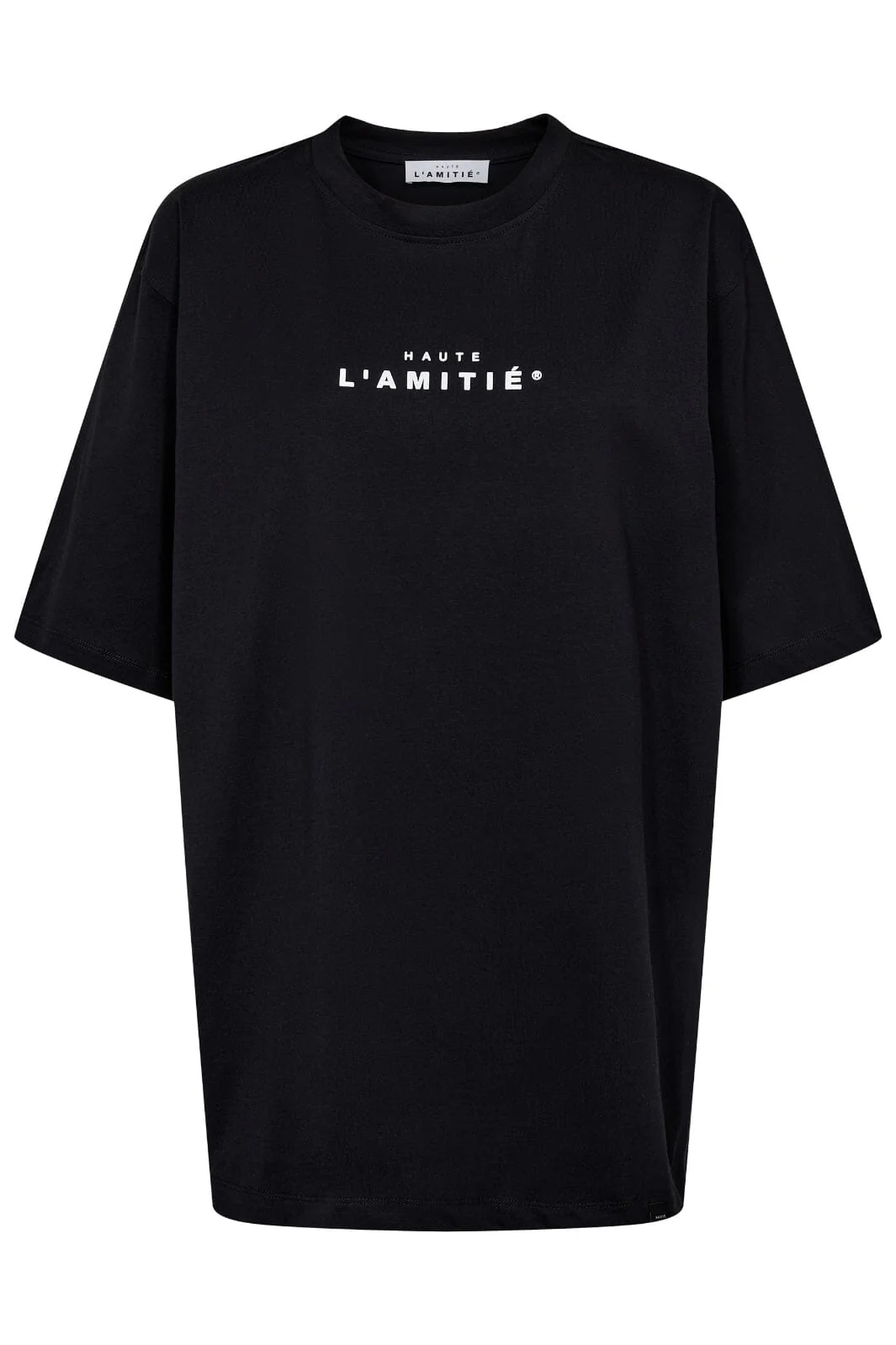 Haute L'Amitié - Crew Rub Print Tee HL10385 - Black