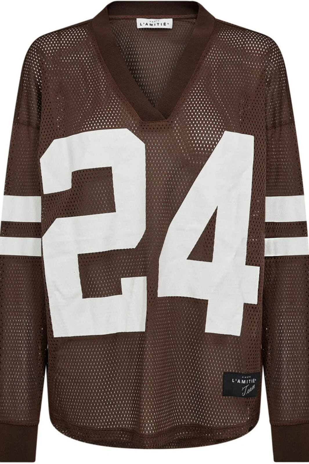 Haute L'Amitié - Drift Number Ls Tee HL10287 - Mocca