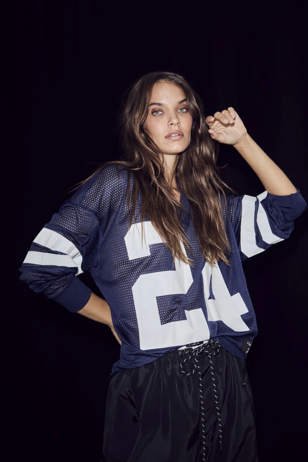Haute L'Amitié - Drift Number Ls Tee HL10287 - Navy - Image 5