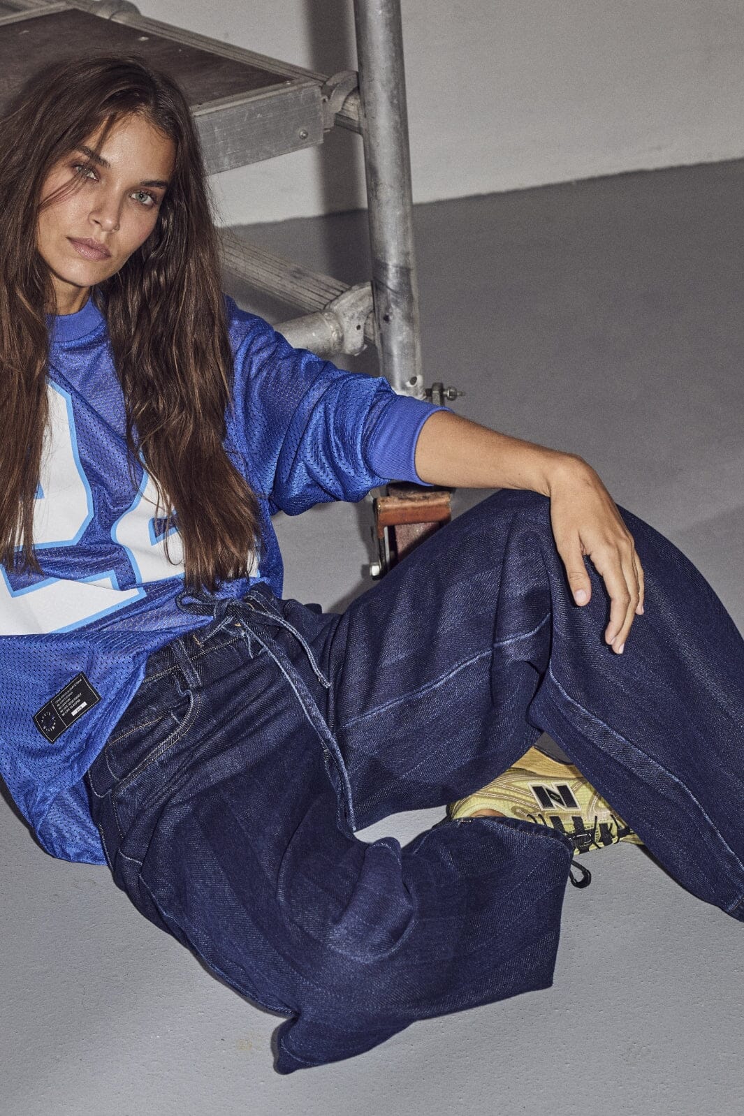 Haute L'Amitié - Hering String Tie Jeans HL10060 - Indigo - Image 6