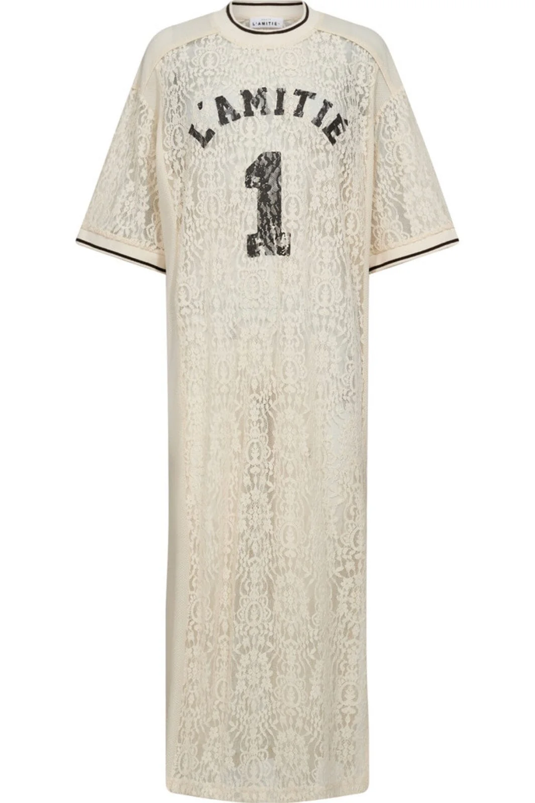 Haute L'Amitié - Lace Football Dress HL10024 - Pearl - Image 2