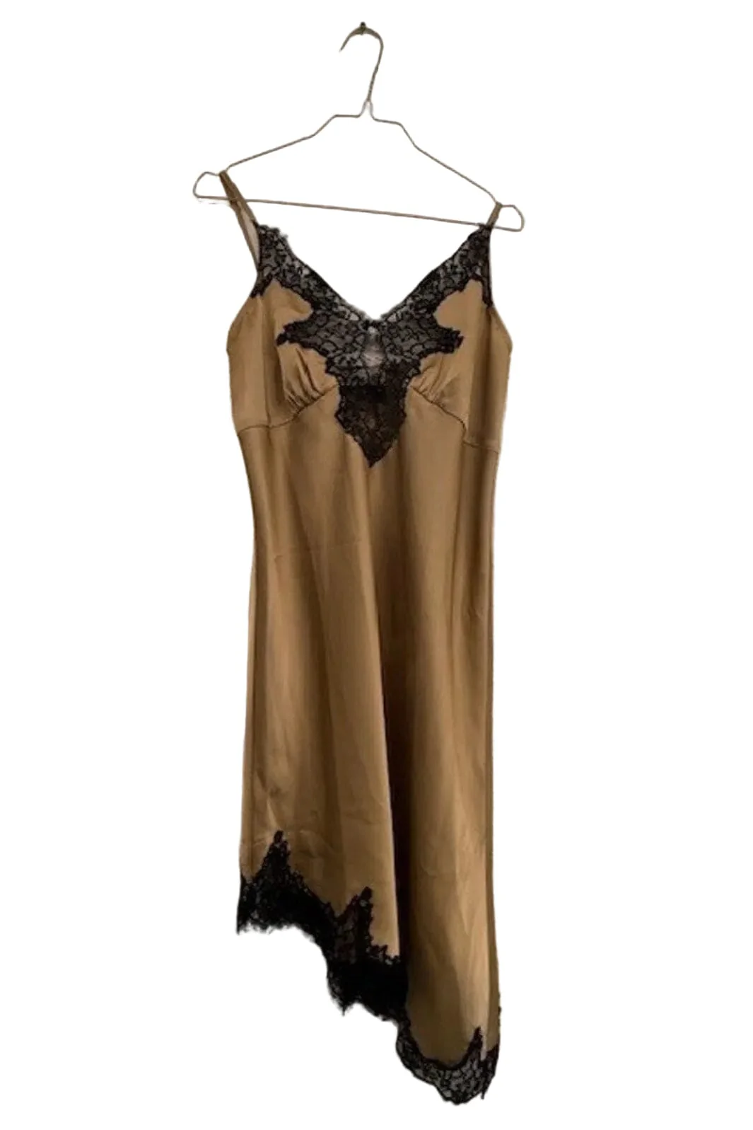 Haute L'Amitié - Vivian Asym Lingerie Dress HL10723 - Beige - Image 2