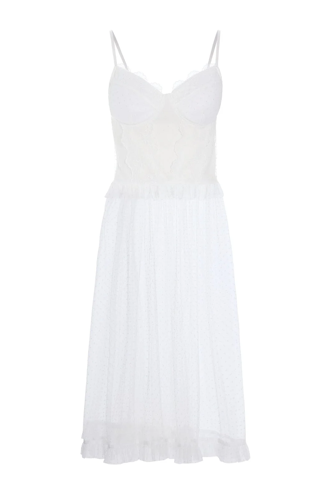 Hunkøn - Leslie Dress 25911 - White