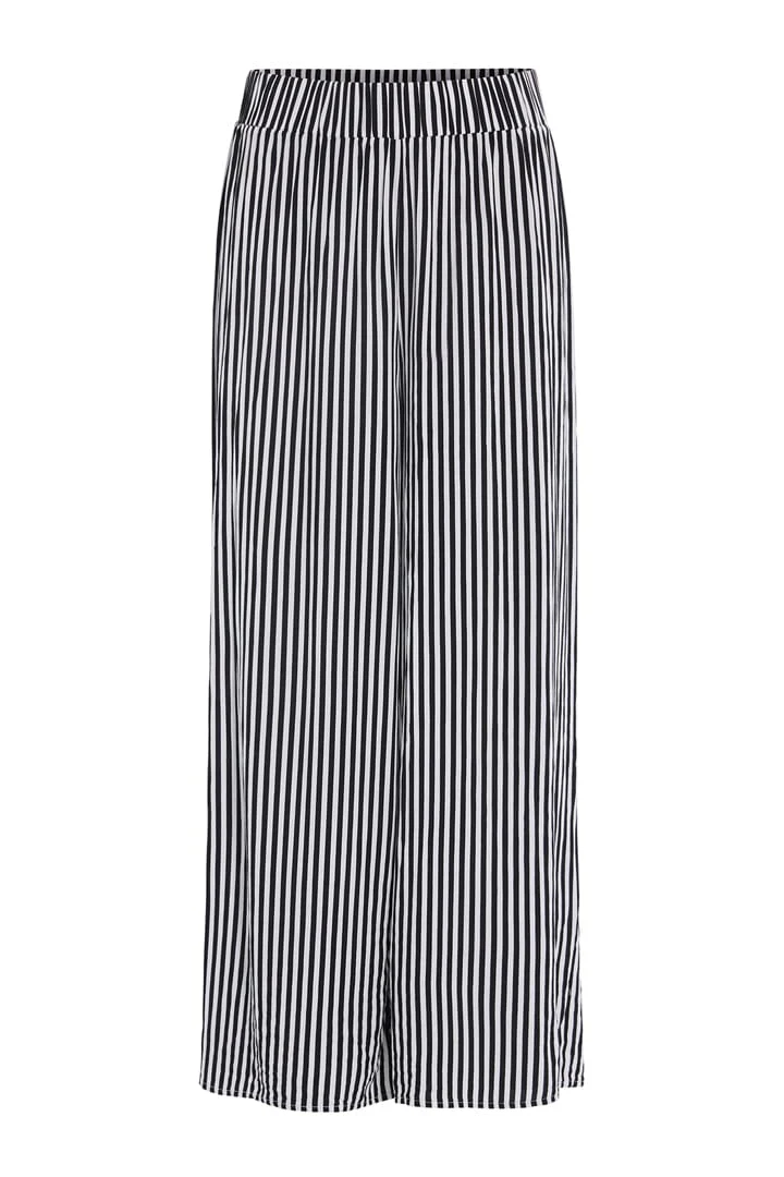 Hunkøn - Vicky Trousers 25981 - Black Striped - Image 4