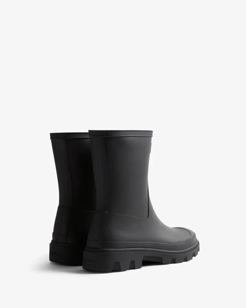 Hunter - Downpour Short Boot Hfru0002251blk - Black - Image 4