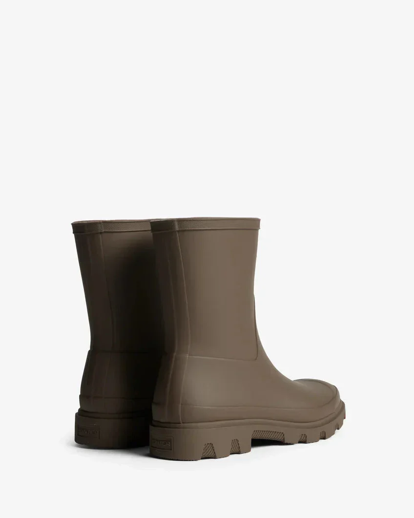 Hunter -  Downpour Short Boot Hfru0002251cb - Chocolate Brown - Image 3