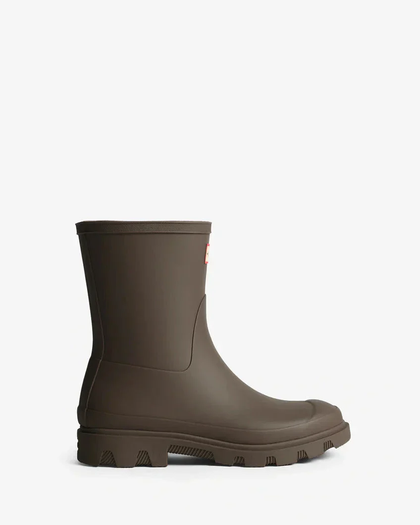 Hunter -  Downpour Short Boot Hfru0002251cb - Chocolate Brown - Image 4