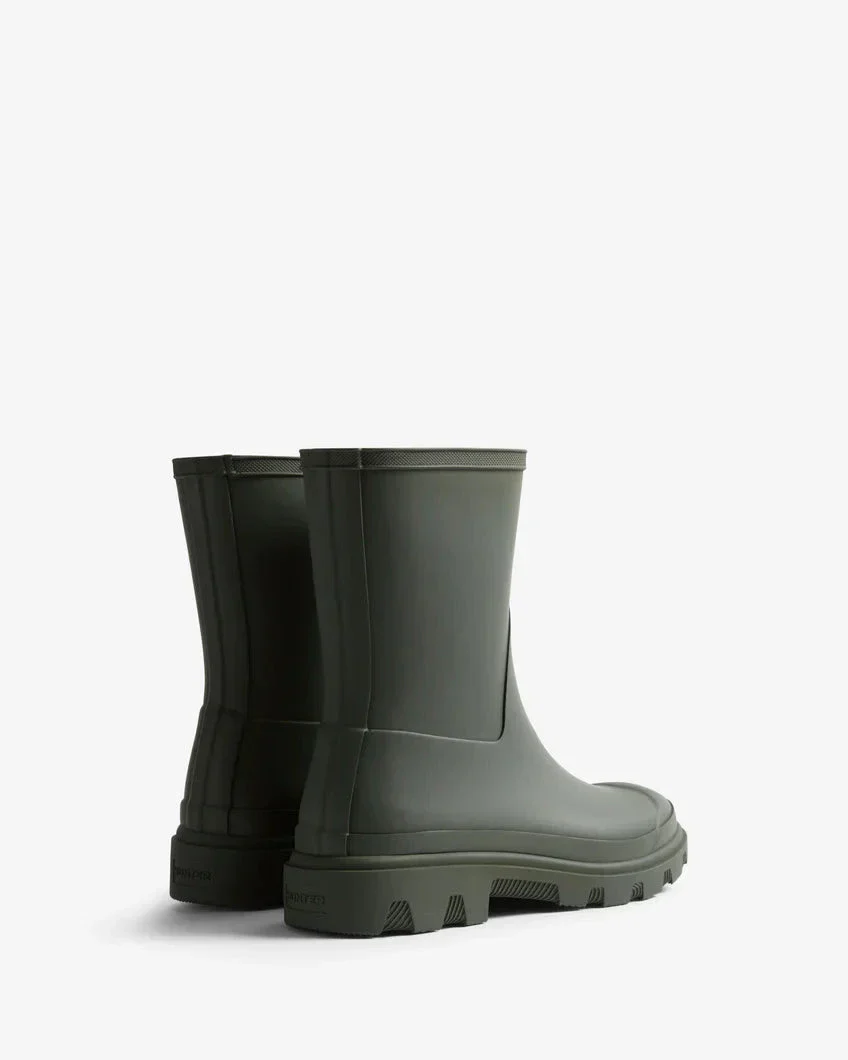 Hunter -  Downpour Short Boot Hfru0002251dov - Dark Olive - Image 2