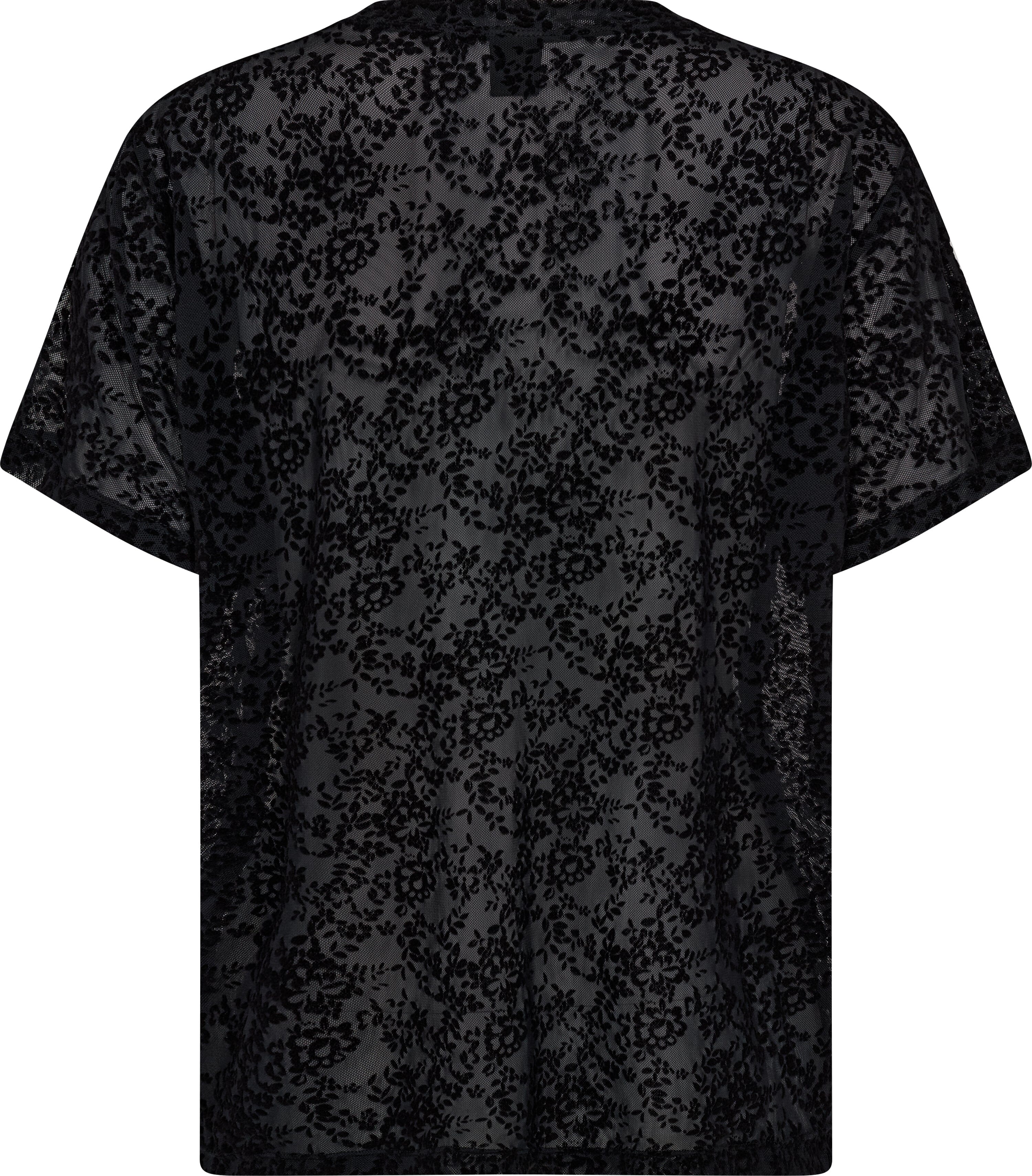 Hype The Detail - Lace Tee Oversiz 852-25 - 9 - Black - Image 3