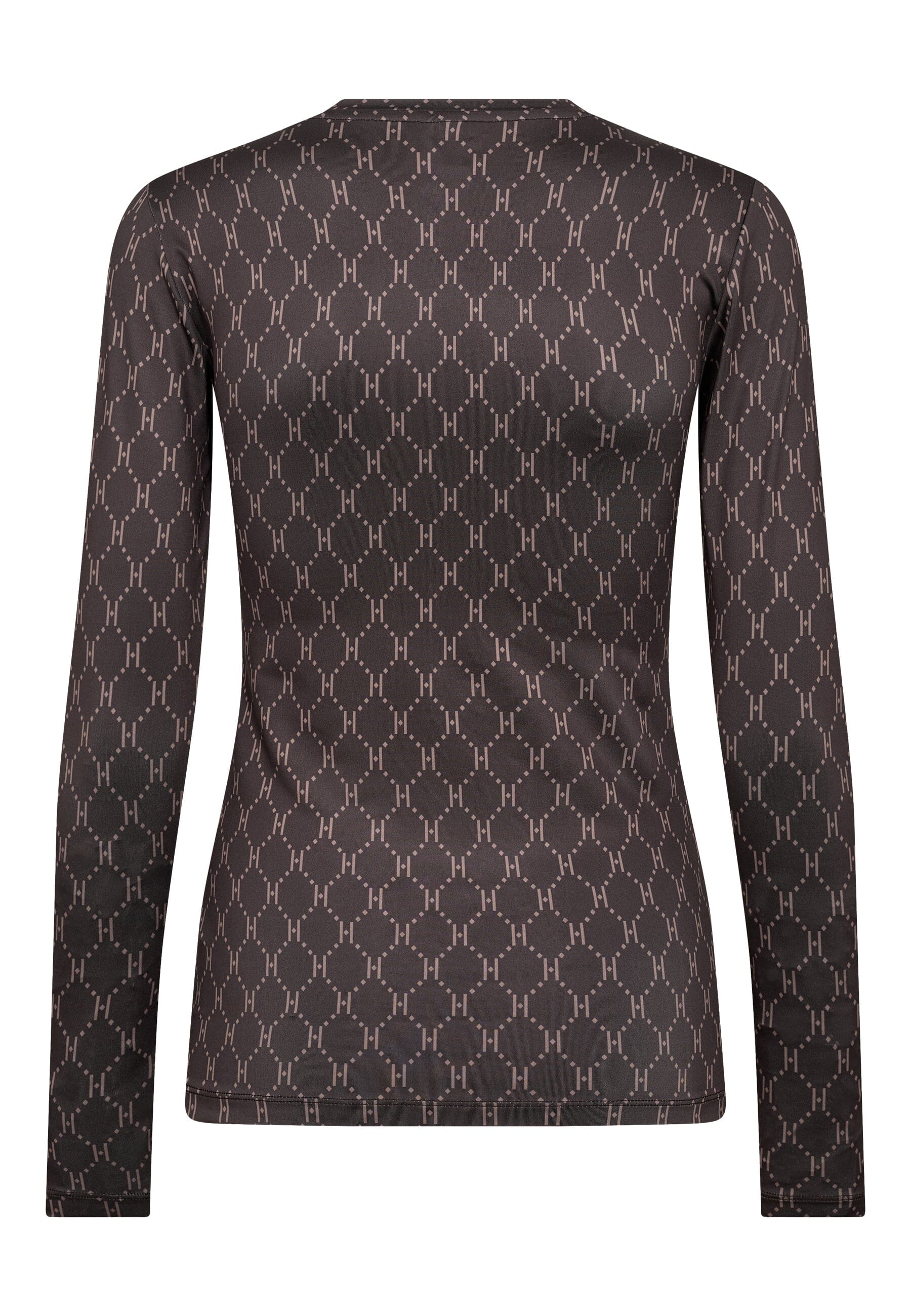 Hype The Detail - Printed Blouse 200-14 - 51 - Brun - Image 3