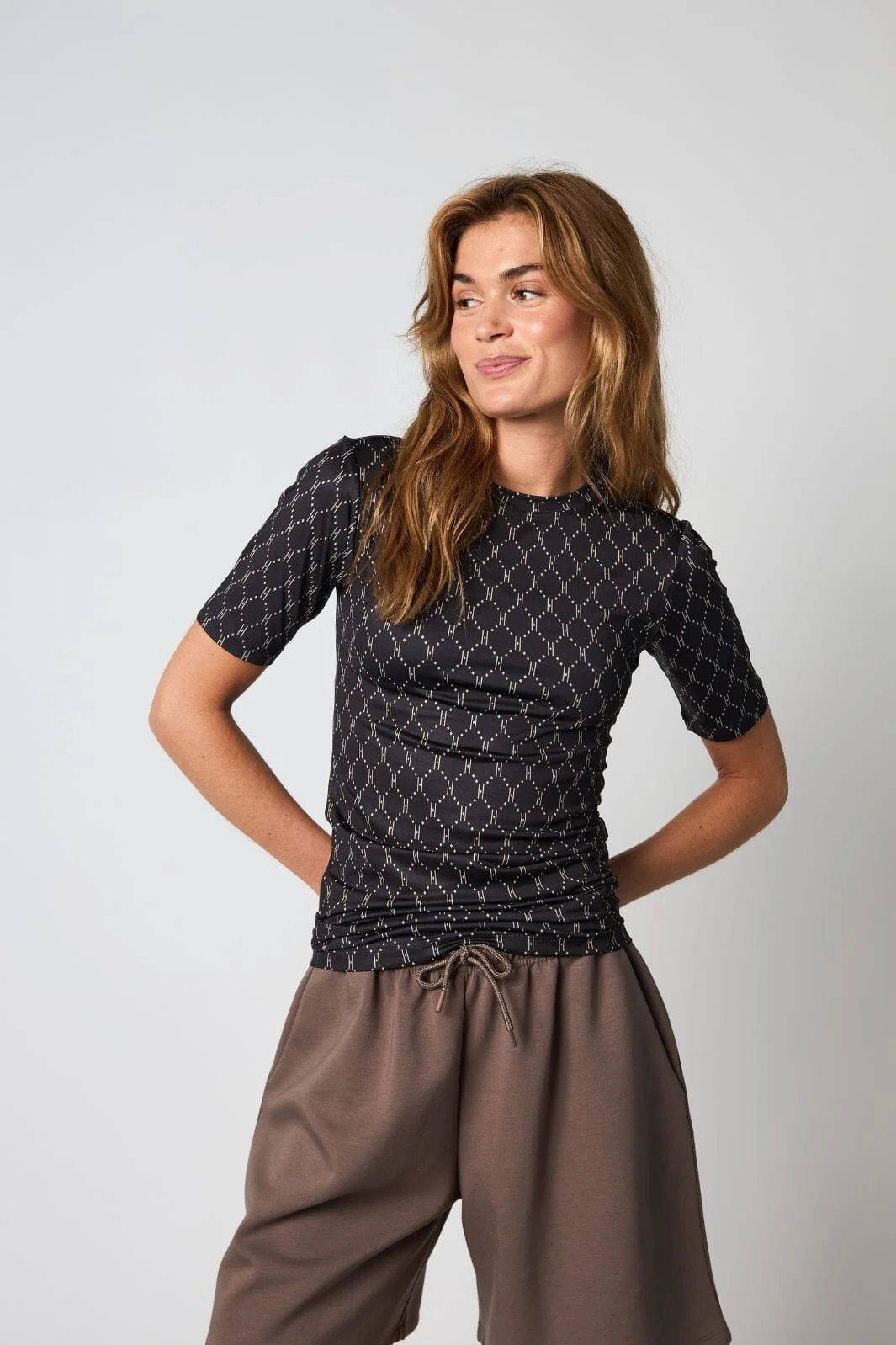 Hype The Detail - Printed T-Shirt 200-2 - 58 - Black - Image 2