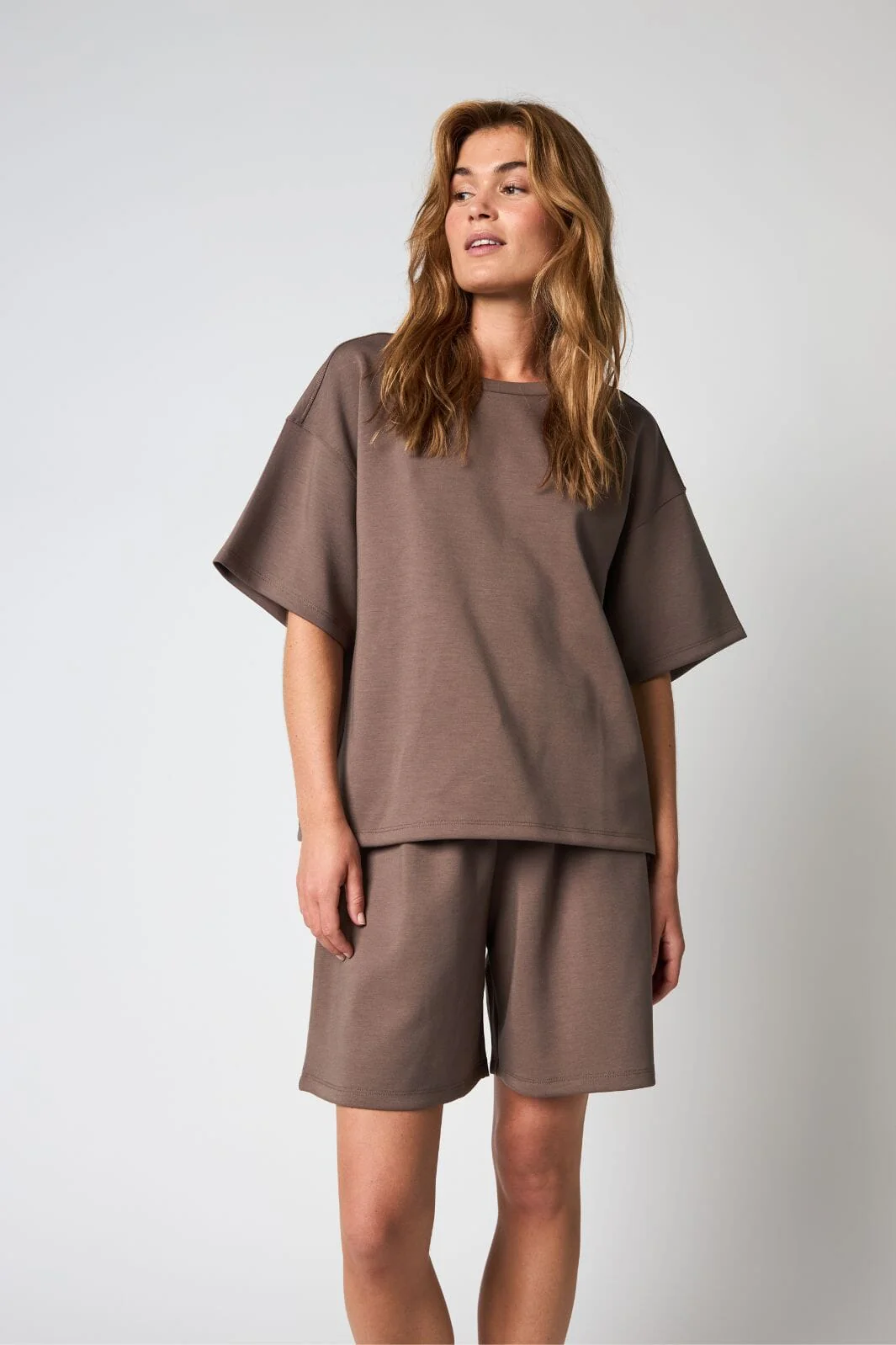 Hype The Detail - Sweat Shorts 556-64 - 2 - Brun - Image 2