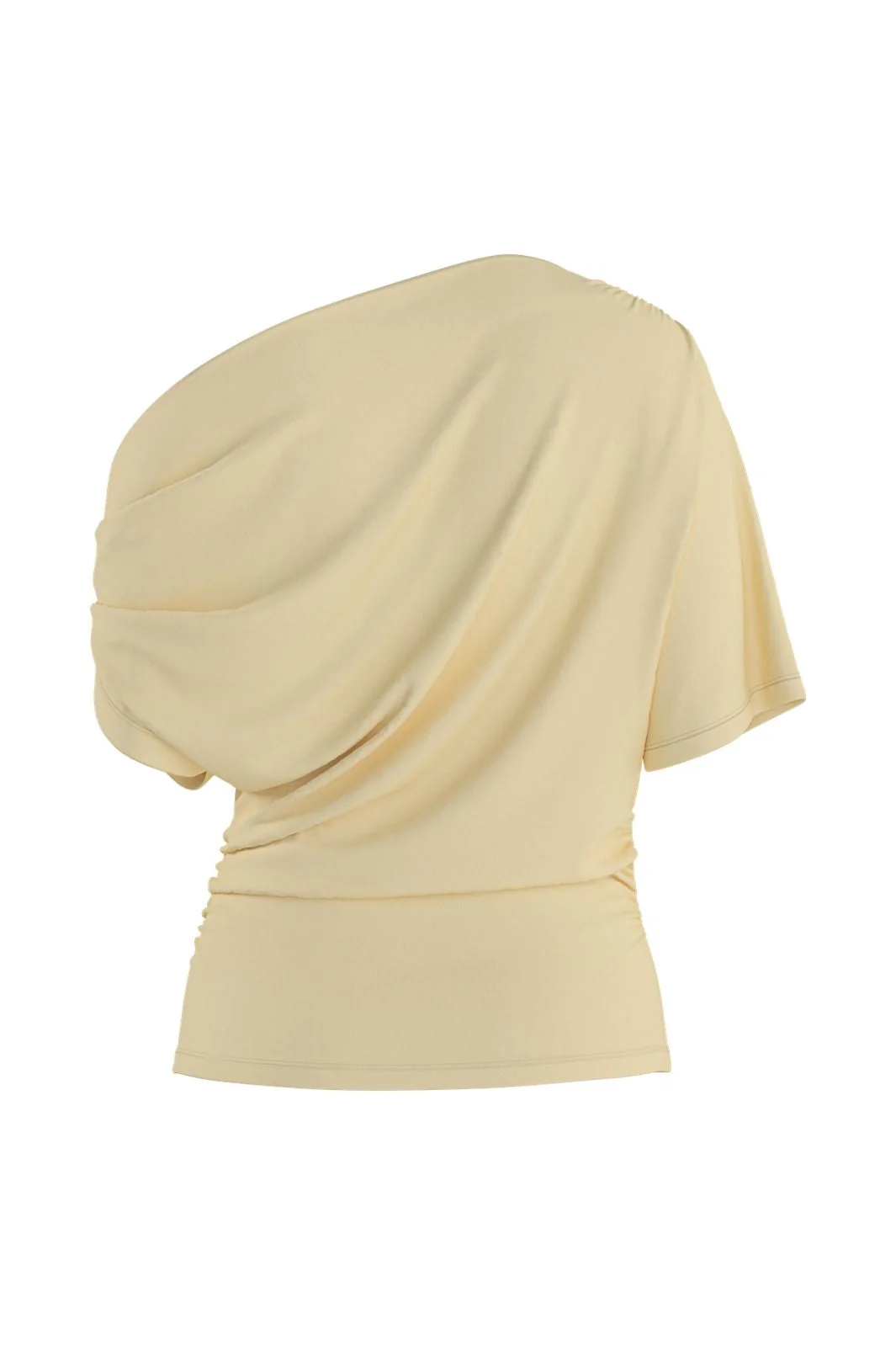 Hypedrop - Hdkamma Draped Off-Shoulder Top 32000845 - 5196118 - Anise Flower - Image 3