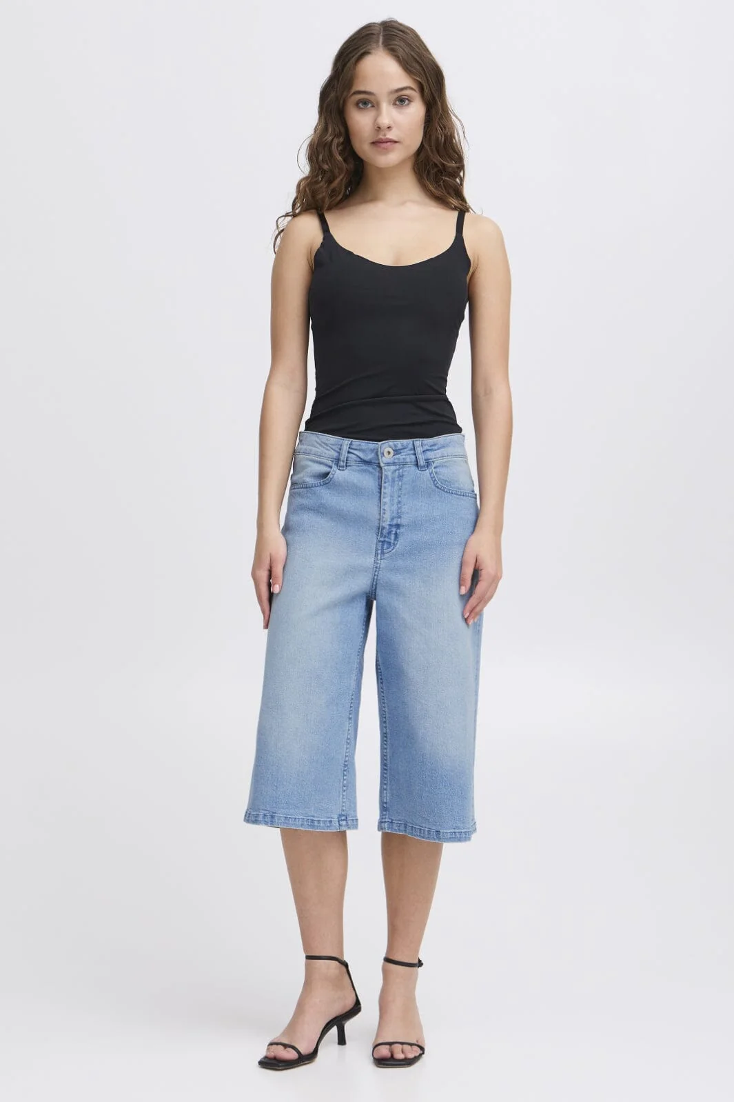 Ichi - Ihcally Sho 20122663 - 200792 Light Blue Washed - Image 3